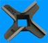 inox mincer knife
